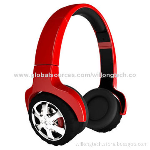 2014 Newest Design Wheel Headphones, Rotatable for 360 Degrees, 3mW Rated Power